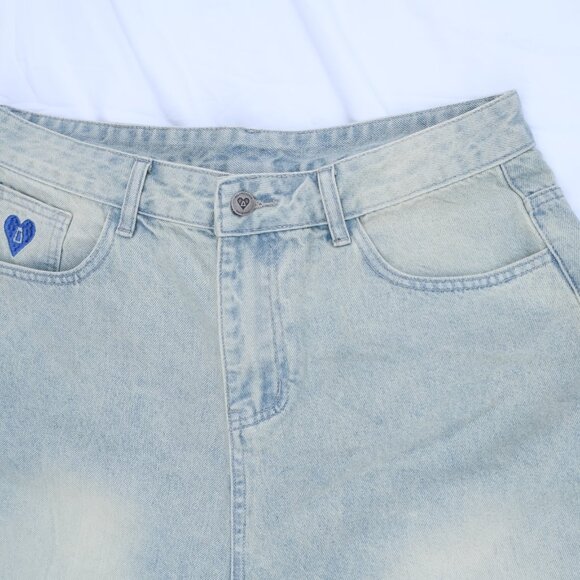 AELFRIC EDEN WIDE LEG HIGH WAIST LOOSE FIT JEANS 34 NWT - Picture 7 of 10